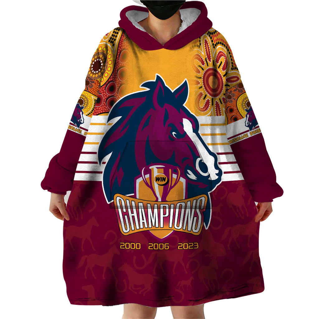 custom-nrl-broncos-champions-2023-wearable-blanket-hoodie-proud-newcastle-aboriginal-vibe