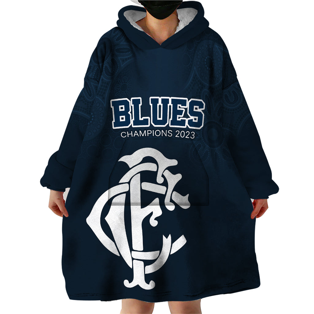 custom-afl-blues-champions-2023-wearable-blanket-hoodie-proud-carlton-aboriginal-vibe