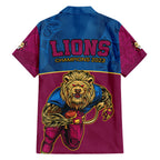 afl-lions-champions-2023-family-matching-long-sleeve-bodycon-dress-and-hawaiian-shirt-proud-brisbane-aboriginal-vibe