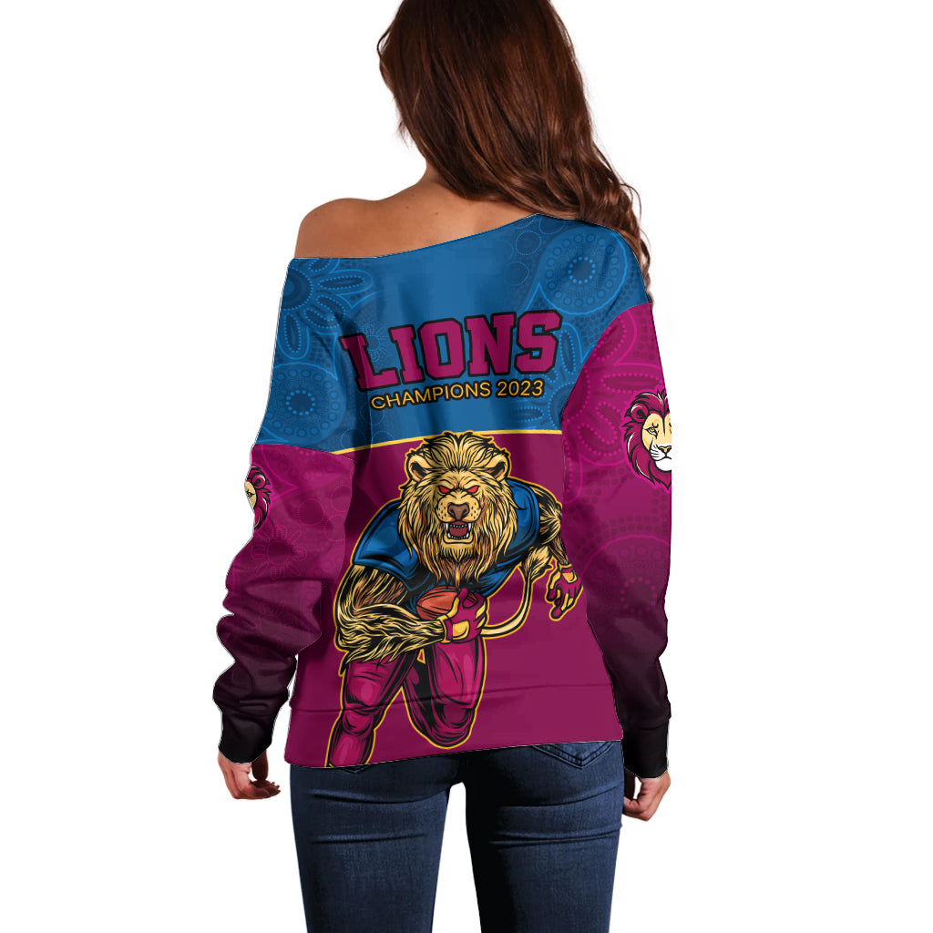 afl-lions-champions-2023-off-shoulder-sweater-proud-brisbane-aboriginal-vibe