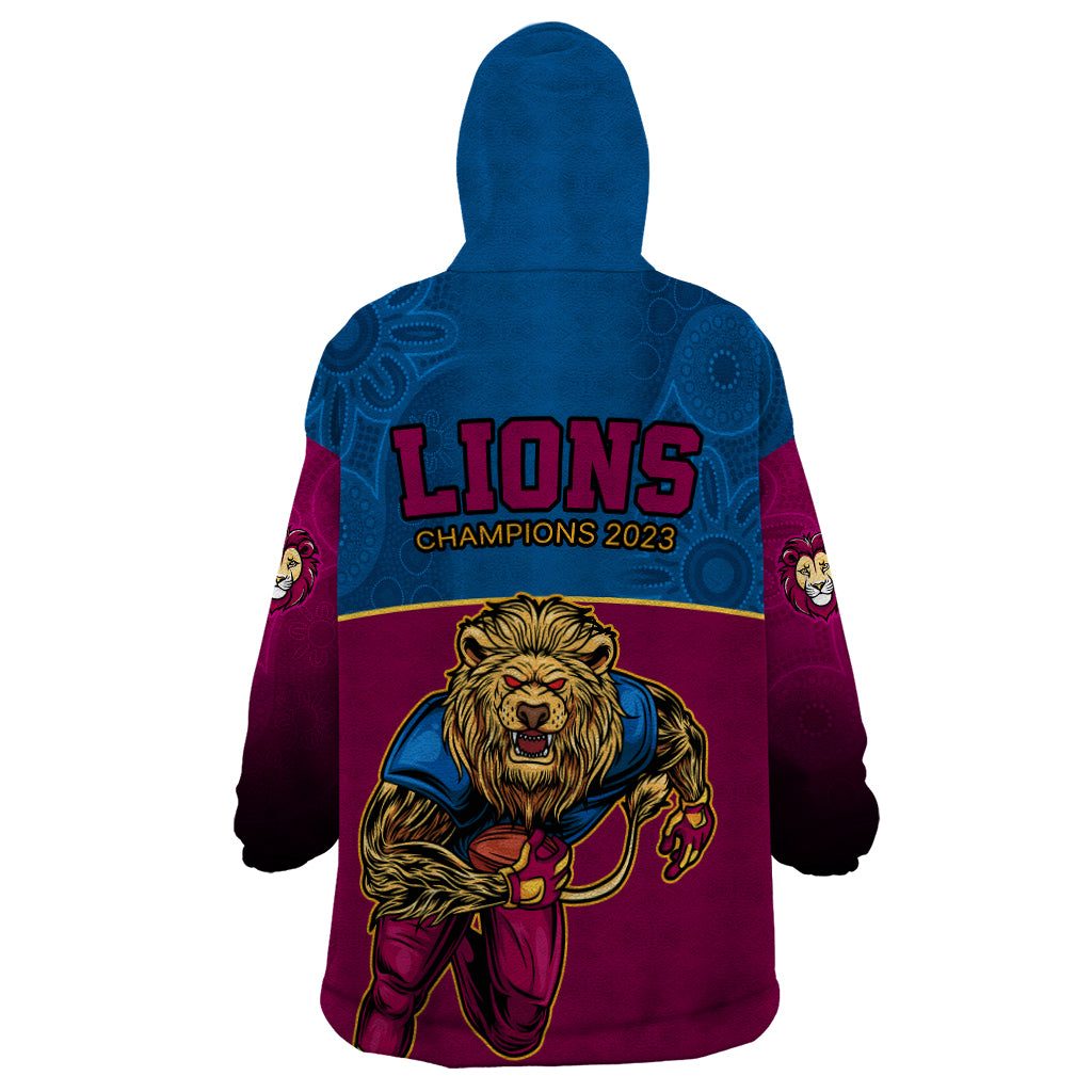afl-lions-champions-2023-wearable-blanket-hoodie-proud-brisbane-aboriginal-vibe