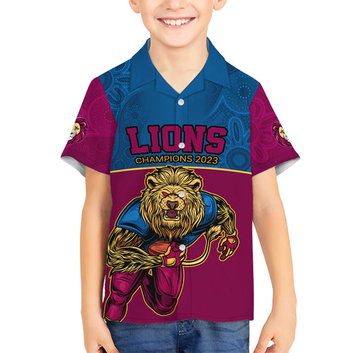 custom-afl-lions-champions-2023-kid-hawaiian-shirt-proud-brisbane-aboriginal-vibe