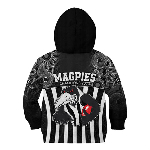 afl-magpies-champions-2023-kid-hoodie-proud-collingwood-aboriginal-vibe