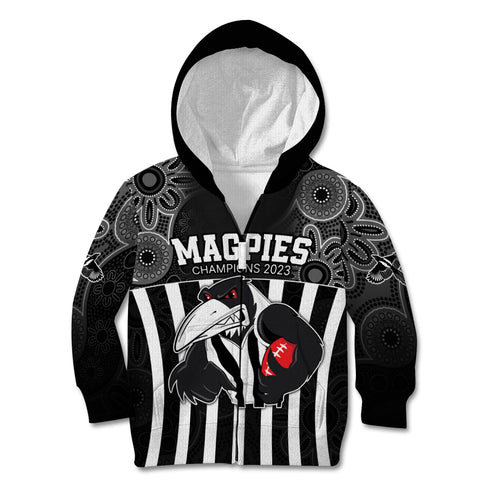 afl-magpies-champions-2023-kid-hoodie-proud-collingwood-aboriginal-vibe