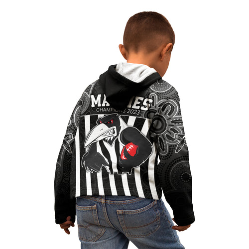afl-magpies-champions-2023-kid-hoodie-proud-collingwood-aboriginal-vibe