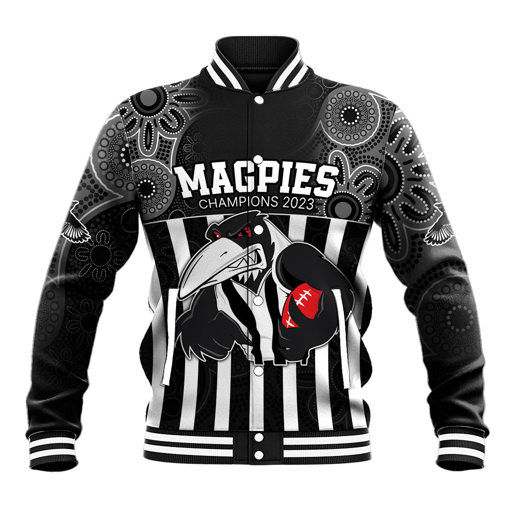 custom-afl-magpies-champions-2023-baseball-jacket-proud-collingwood-aboriginal-vibe