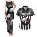 custom-afl-magpies-champions-2023-couples-matching-tank-maxi-dress-and-hawaiian-shirt-proud-collingwood-aboriginal-vibe