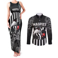 custom-afl-magpies-champions-2023-couples-matching-tank-maxi-dress-and-long-sleeve-button-shirts-proud-collingwood-aboriginal-vibe
