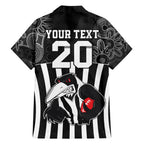 custom-afl-magpies-champions-2023-family-matching-short-sleeve-bodycon-dress-and-hawaiian-shirt-proud-collingwood-aboriginal-vibe