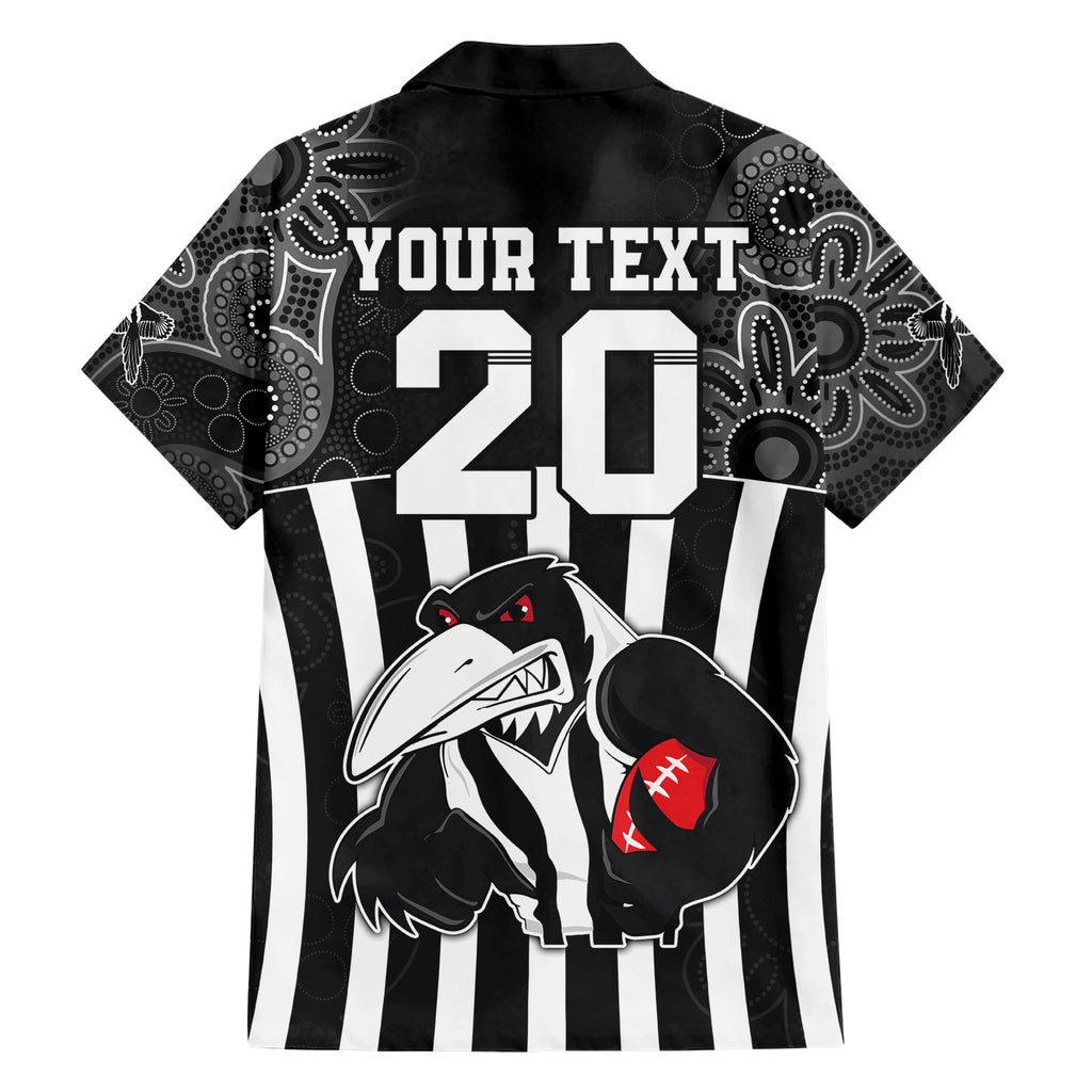 custom-afl-magpies-champions-2023-hawaiian-shirt-proud-collingwood-aboriginal-vibe