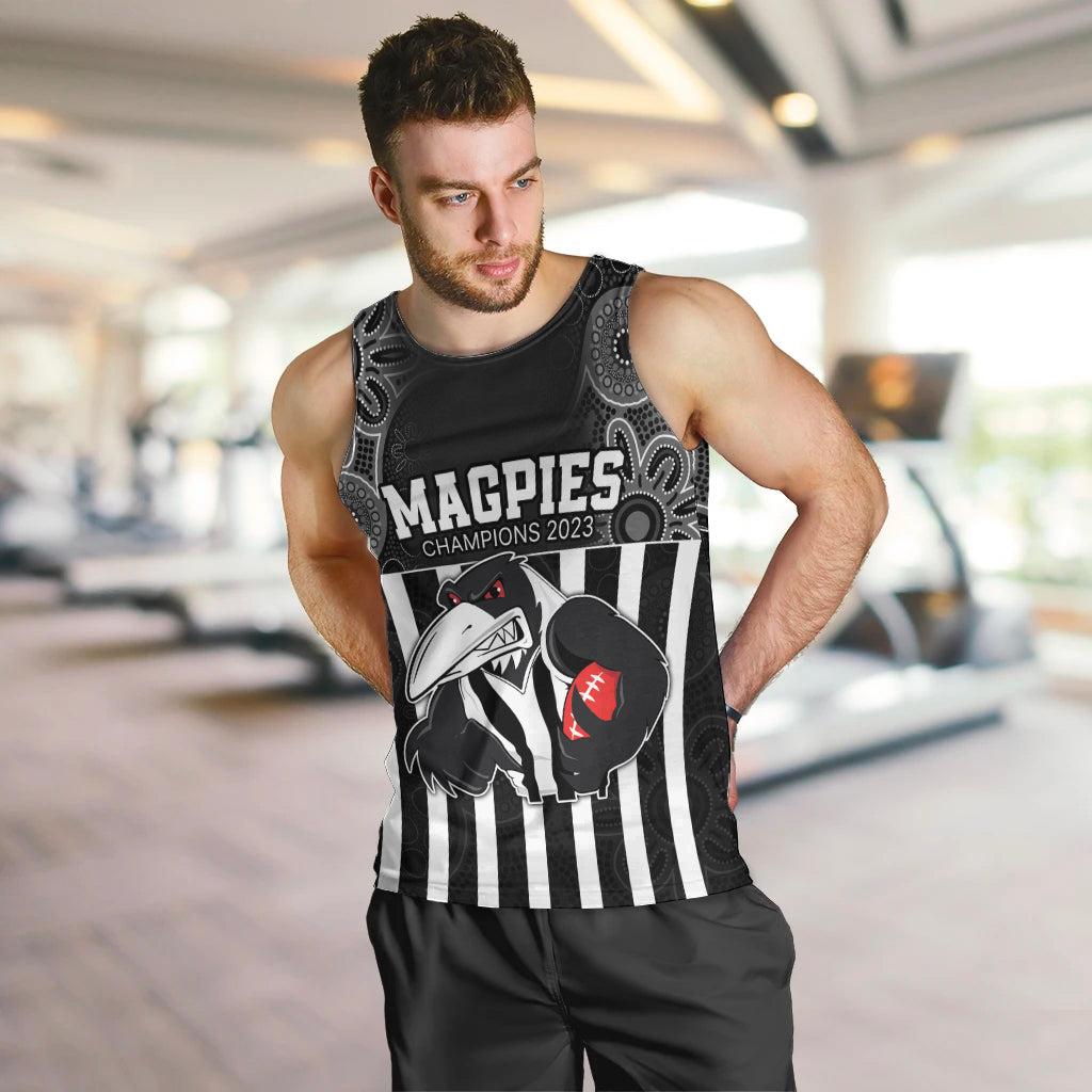 custom-afl-magpies-champions-2023-men-tank-top-proud-collingwood-aboriginal-vibe