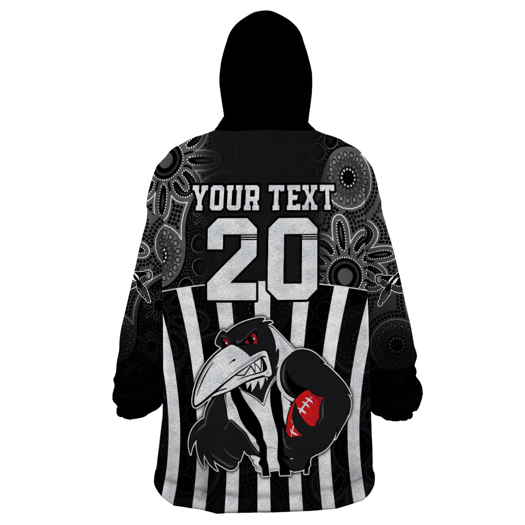 custom-afl-magpies-champions-2023-wearable-blanket-hoodie-proud-collingwood-aboriginal-vibe