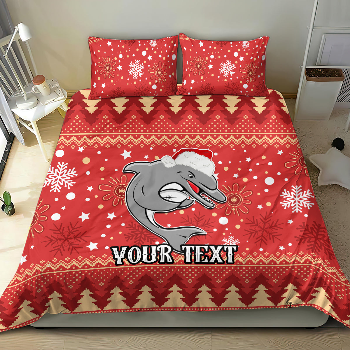 custom-dolphins-rugby-bedding-set-chirstmas-vibe-2023