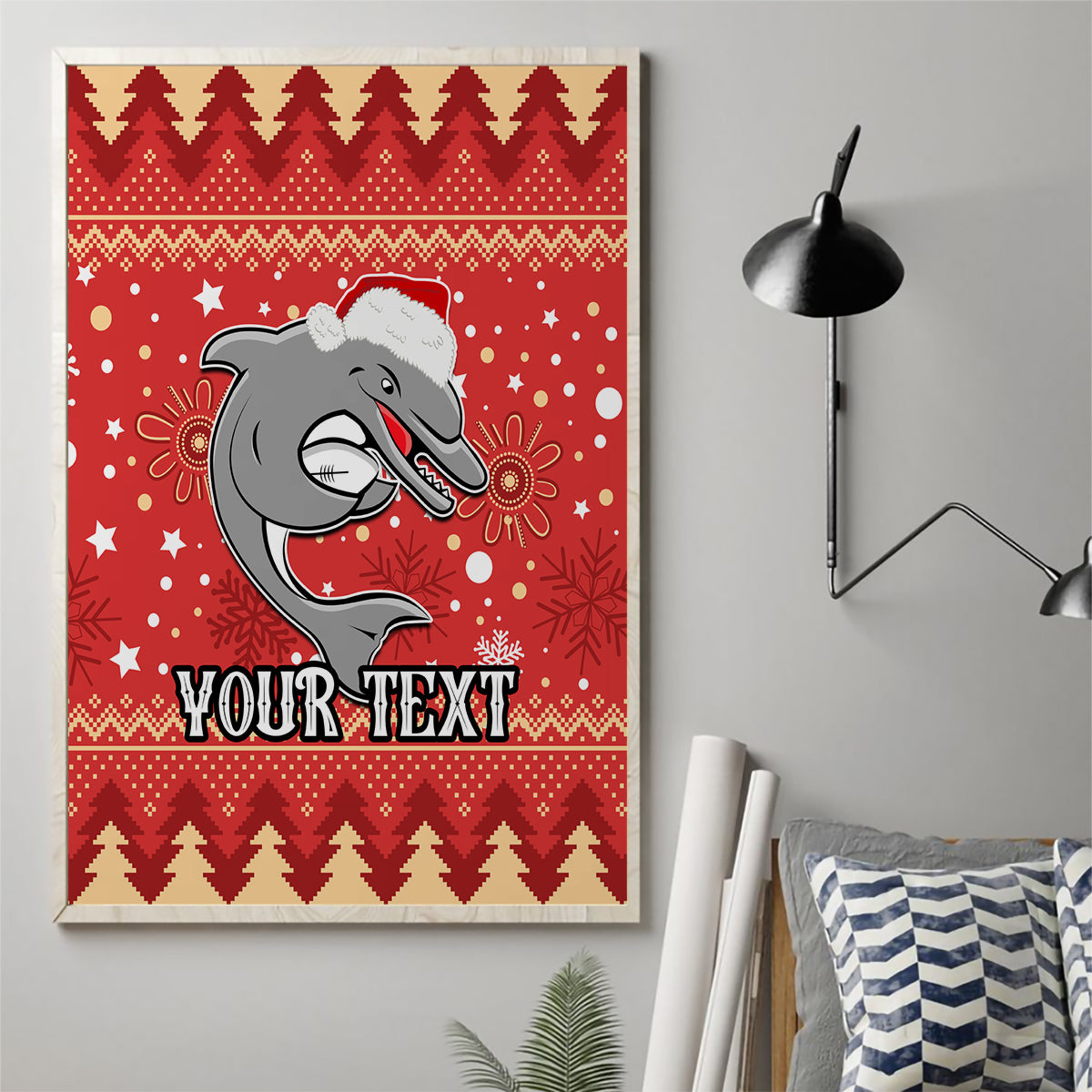 custom-dolphins-rugby-canvas-wall-art-chirstmas-vibe-2023