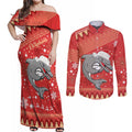 custom-dolphins-rugby-couples-matching-off-shoulder-maxi-dress-and-long-sleeve-button-shirt-chirstmas-vibe-2023