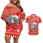 custom-dolphins-rugby-couples-matching-off-shoulder-short-dress-and-hawaiian-shirt-chirstmas-vibe-2023