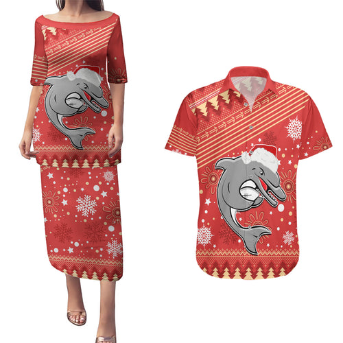 custom-dolphins-rugby-couples-matching-puletasi-dress-and-hawaiian-shirt-chirstmas-vibe-2023