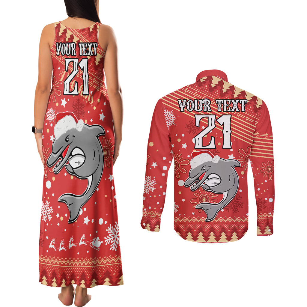 custom-dolphins-rugby-couples-matching-tank-maxi-dress-and-long-sleeve-button-shirt-chirstmas-vibe-2023