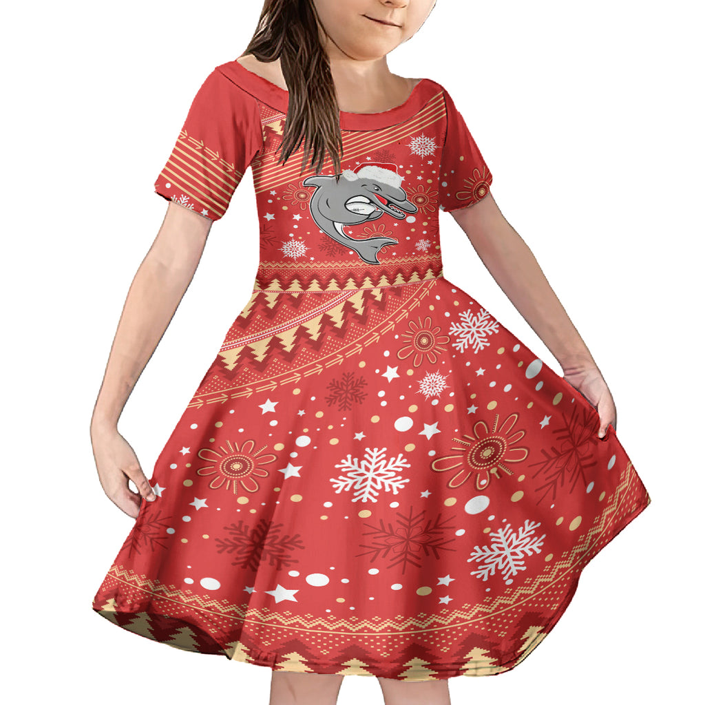 custom-dolphins-rugby-kid-short-sleeve-dress-chirstmas-vibe-2023