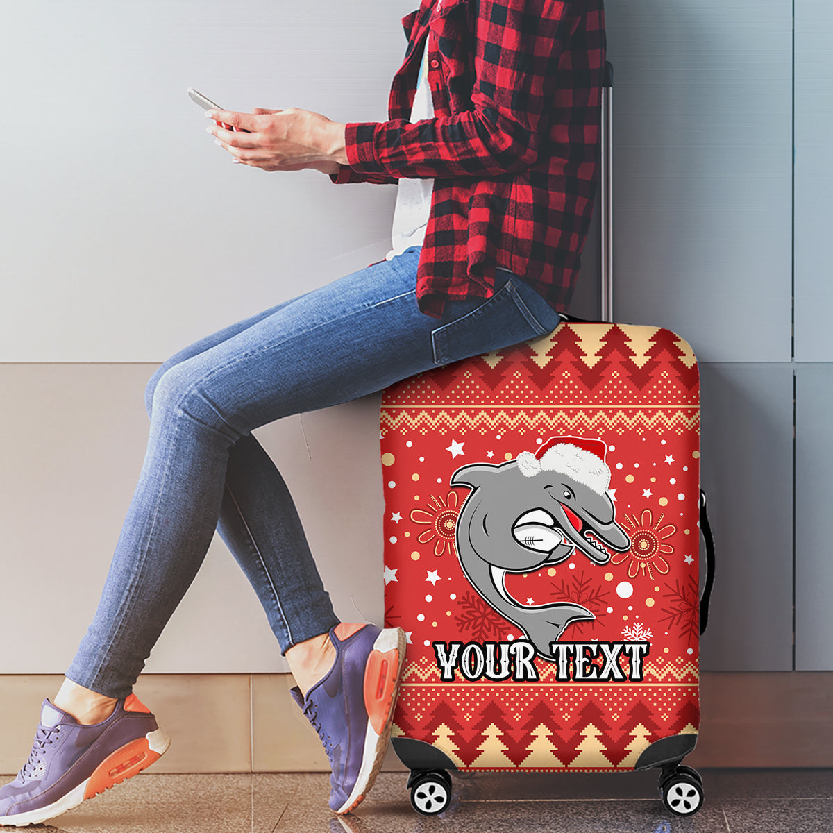 custom-dolphins-rugby-luggage-cover-chirstmas-vibe-2023