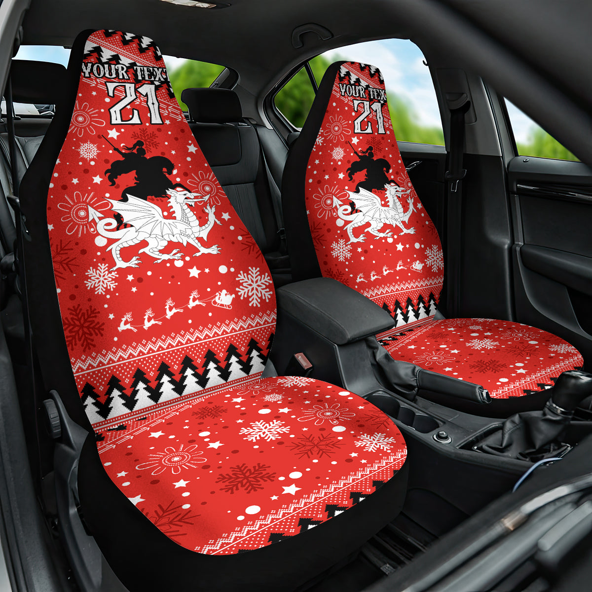 custom-dragons-rugby-car-seat-cover-chirstmas-vibe-2023