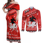 custom-dragons-rugby-couples-matching-off-shoulder-maxi-dress-and-long-sleeve-button-shirt-chirstmas-vibe-2023