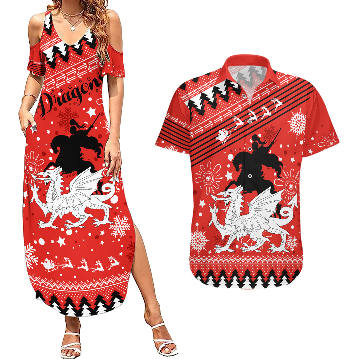 custom-dragons-rugby-couples-matching-summer-maxi-dress-and-hawaiian-shirt-chirstmas-vibe-2023