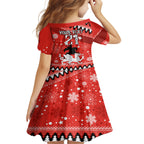 custom-dragons-rugby-family-matching-off-shoulder-short-dress-and-hawaiian-shirt-chirstmas-vibe-2023
