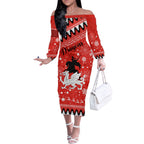 custom-dragons-rugby-off-the-shoulder-long-sleeve-dress-chirstmas-vibe-2023