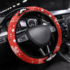 Dragons Rugby Steering Wheel Cover Chirstmas Vibe 2023