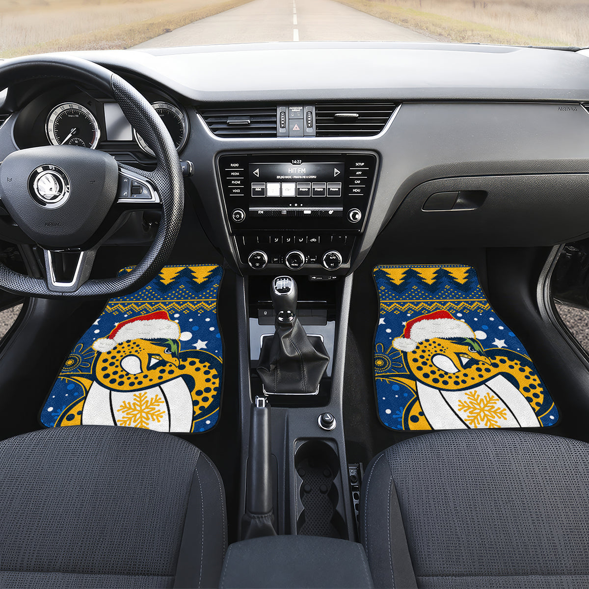 custom-eels-rugby-car-mats-chirstmas-vibe-2023