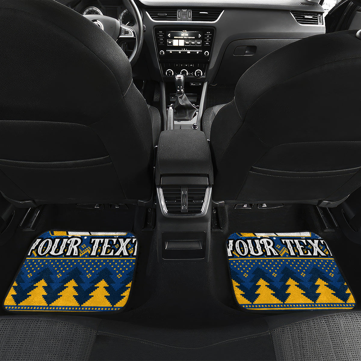custom-eels-rugby-car-mats-chirstmas-vibe-2023