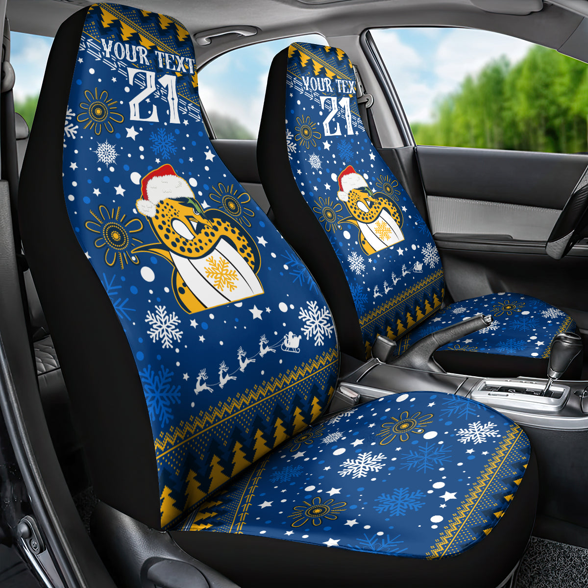 custom-eels-rugby-car-seat-cover-chirstmas-vibe-2023