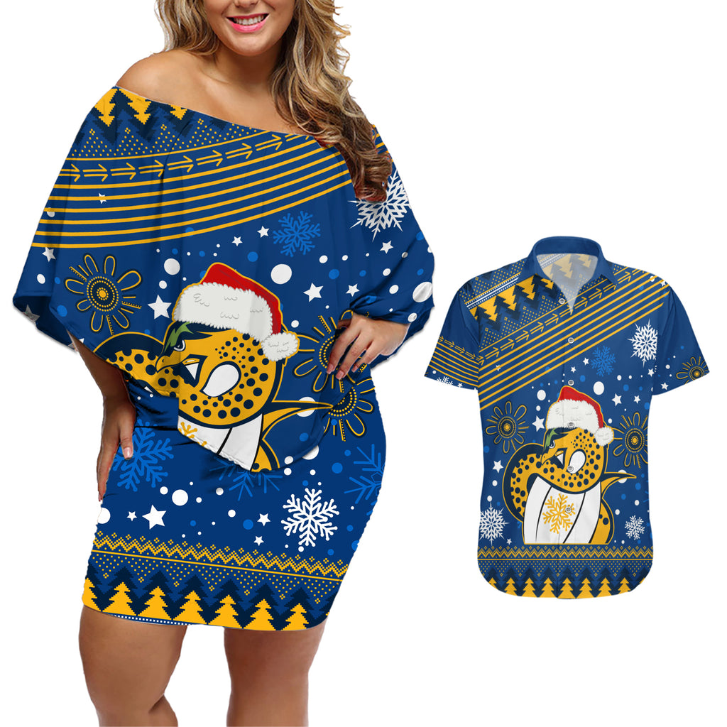 custom-eels-rugby-couples-matching-off-shoulder-short-dress-and-hawaiian-shirt-chirstmas-vibe-2023