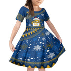 custom-eels-rugby-kid-short-sleeve-dress-chirstmas-vibe-2023
