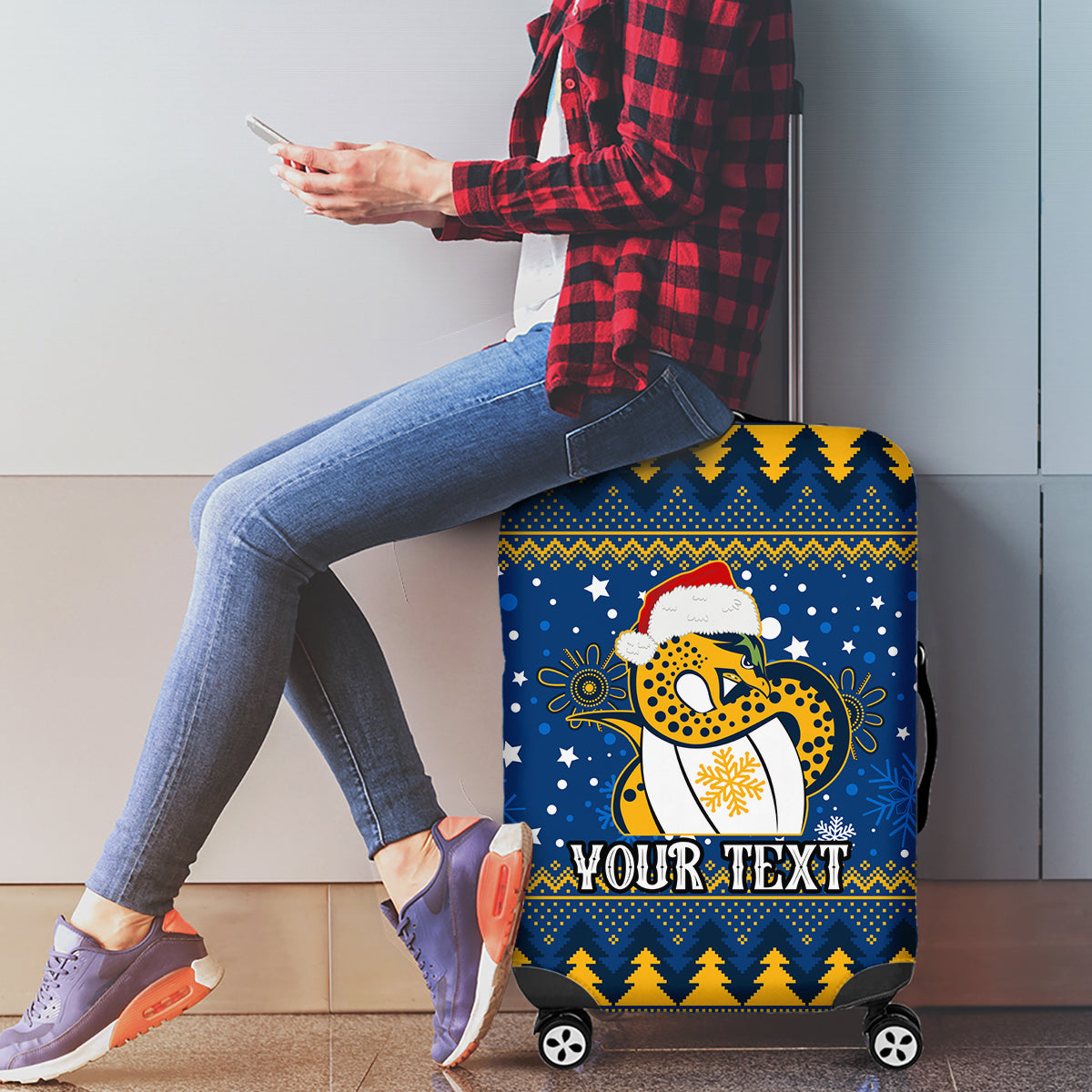 custom-eels-rugby-luggage-cover-chirstmas-vibe-2023