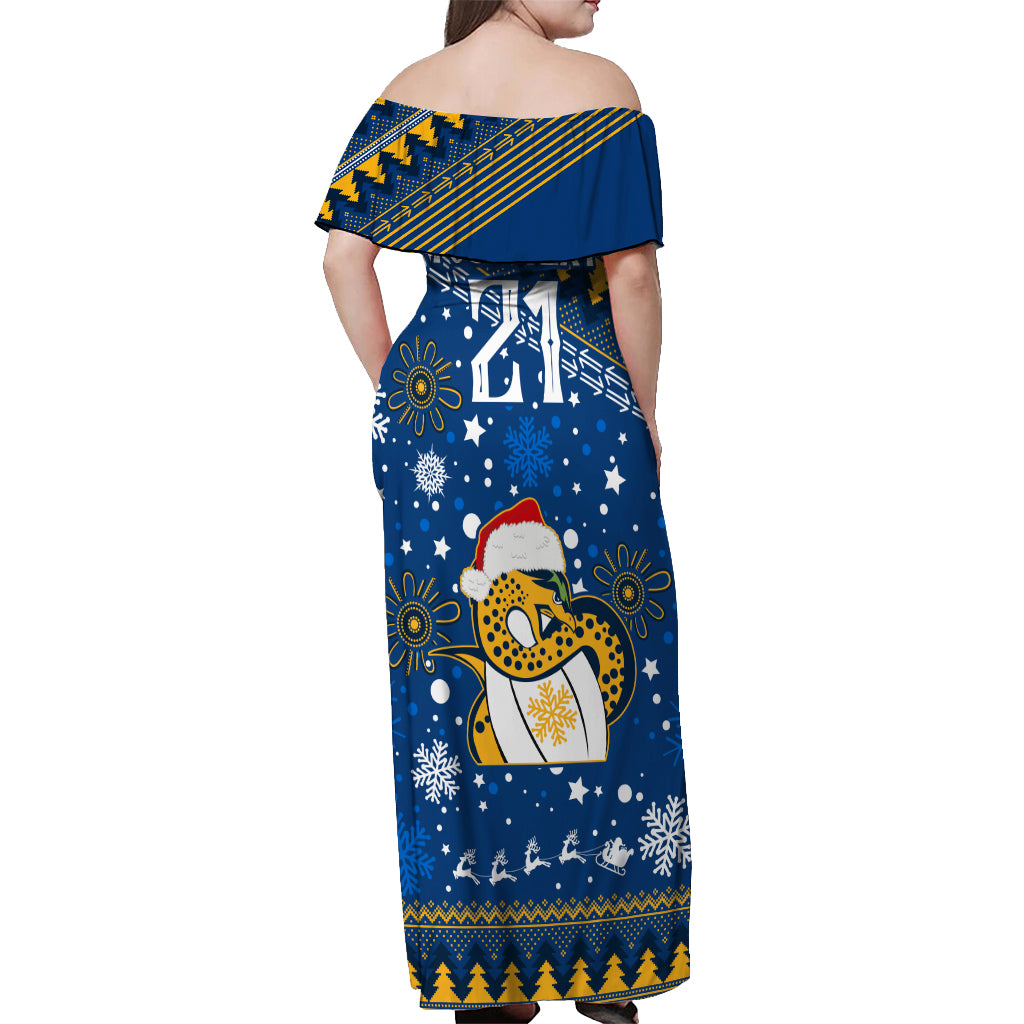 custom-eels-rugby-off-shoulder-maxi-dress-chirstmas-vibe-2023