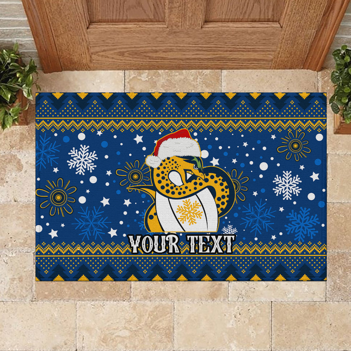 custom-eels-rugby-rubber-doormat-chirstmas-vibe-2023