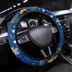 Eels Rugby Steering Wheel Cover Chirstmas Vibe 2023