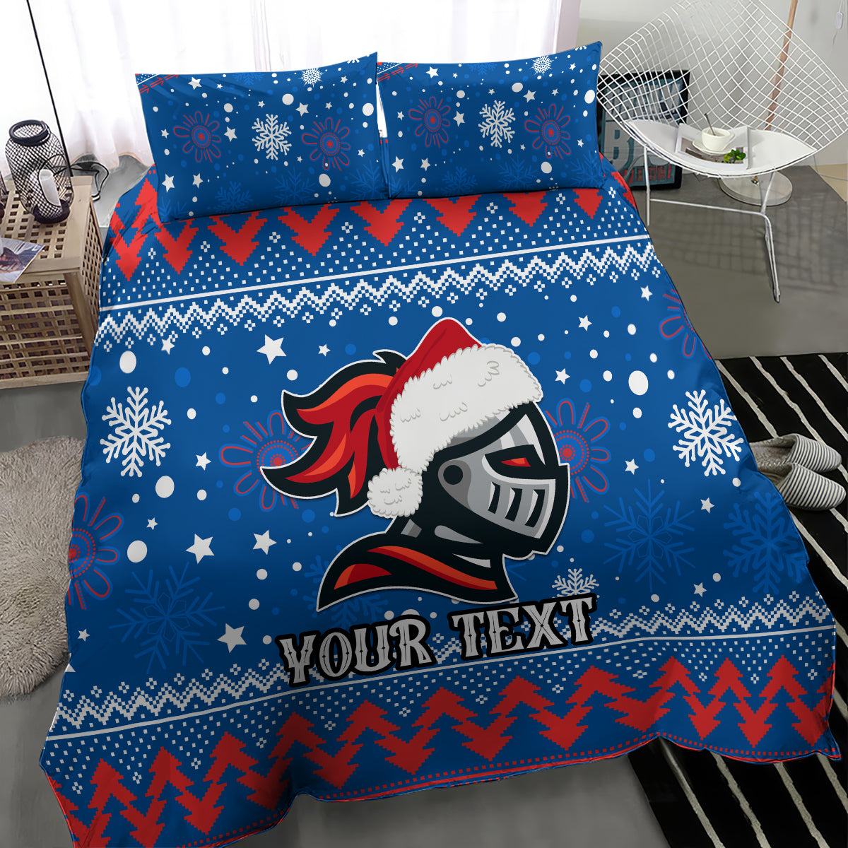 custom-knights-rugby-bedding-set-chirstmas-vibe-2023