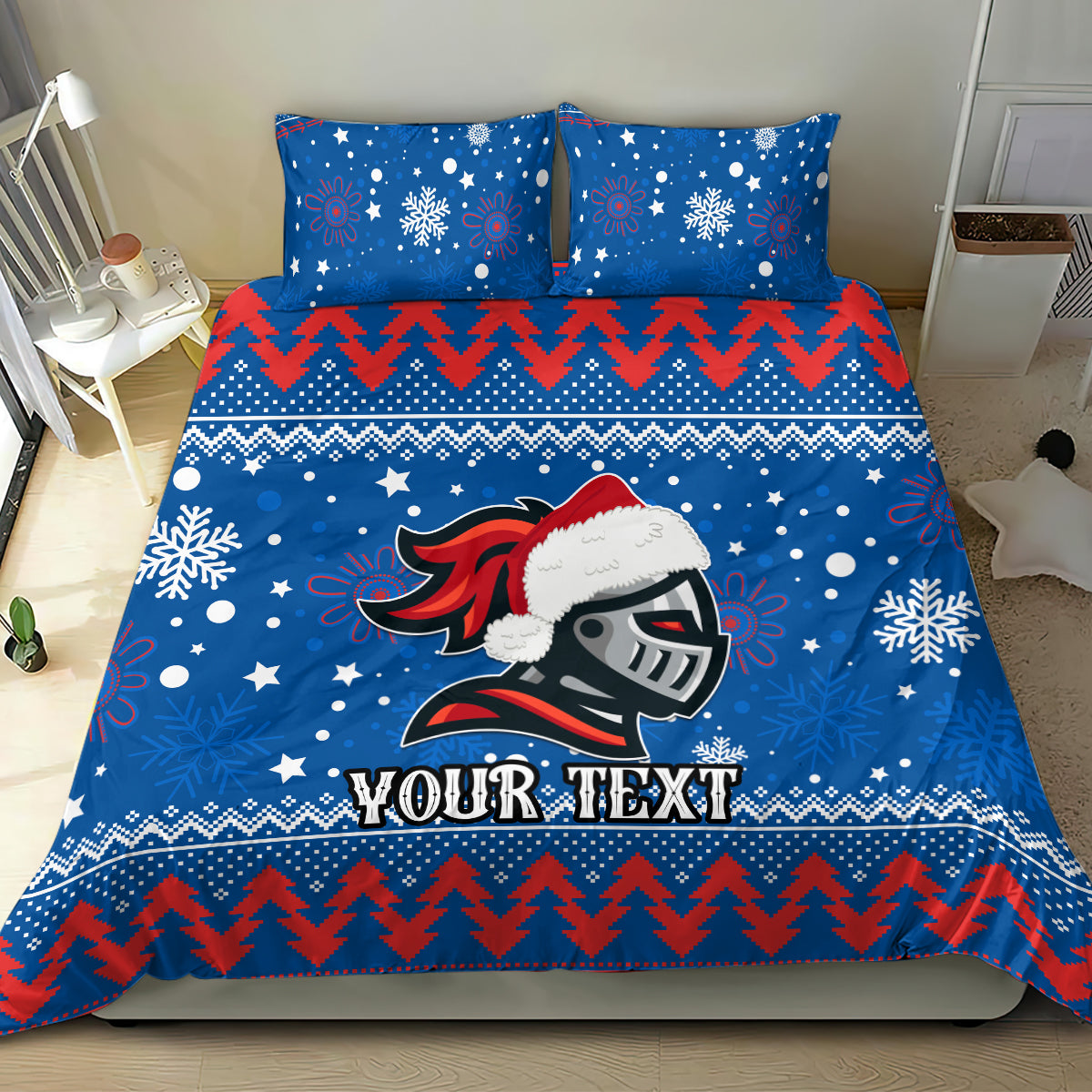 custom-knights-rugby-bedding-set-chirstmas-vibe-2023