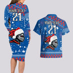 custom-knights-rugby-couples-matching-long-sleeve-bodycon-dress-and-hawaiian-shirt-chirstmas-vibe-2023