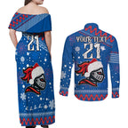 custom-knights-rugby-couples-matching-off-shoulder-maxi-dress-and-long-sleeve-button-shirt-chirstmas-vibe-2023