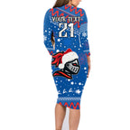 custom-knights-rugby-family-matching-long-sleeve-bodycon-dress-and-hawaiian-shirt-chirstmas-vibe-2023