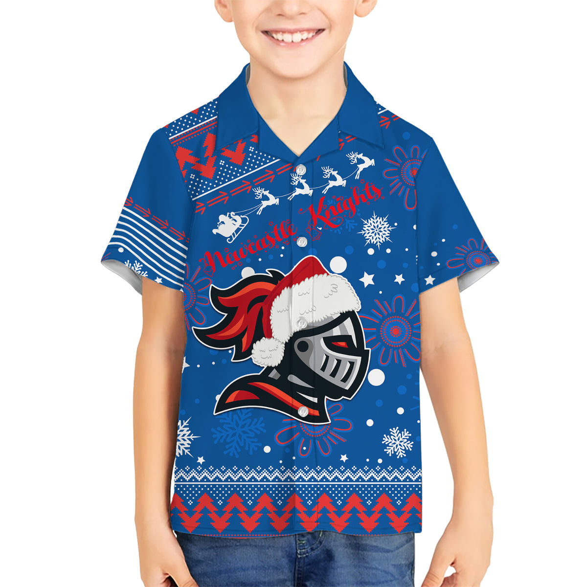 custom-knights-rugby-kid-hawaiian-shirt-chirstmas-vibe-2023