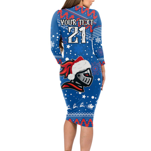 custom-knights-rugby-long-sleeve-bodycon-dress-chirstmas-vibe-2023