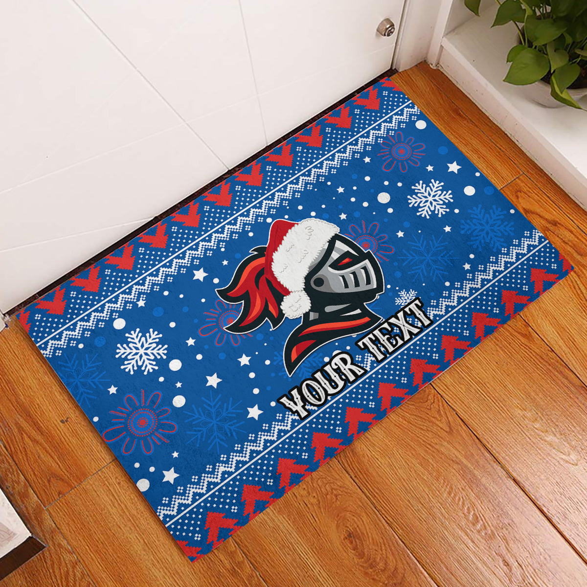 custom-knights-rugby-rubber-doormat-chirstmas-vibe-2023