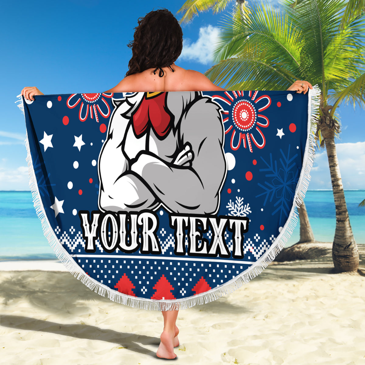 custom-roosters-rugby-beach-blanket-chirstmas-vibe-2023