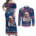 custom-roosters-rugby-couples-matching-off-shoulder-maxi-dress-and-long-sleeve-button-shirt-chirstmas-vibe-2023