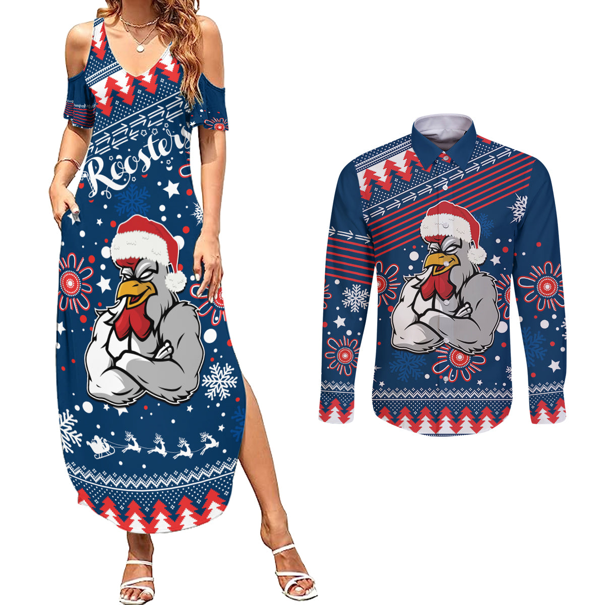 custom-roosters-rugby-couples-matching-summer-maxi-dress-and-long-sleeve-button-shirt-chirstmas-vibe-2023